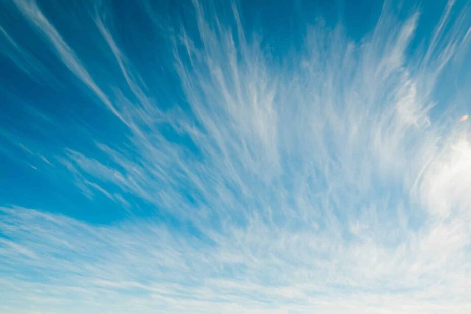 White fluffy clouds in the blue sky — MD Laser & Cosmetics, San Mateo
